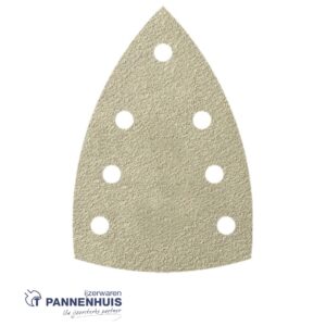 Ivana klittenband strijkijzer 98 x 148mm 7-gats korrel 60 (10 st)