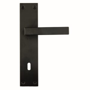 Deurkruk Pro COSMIC Zwart Plaat+KEY  90MM