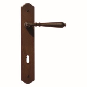 Deurkruk Pro ELEGEANCE ROEST PLAAT+KEY  90MM