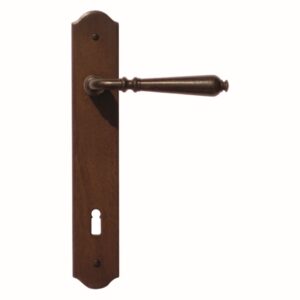 Deurkruk Pro ELEGEANCE ROEST PLAAT+KEY 110MM