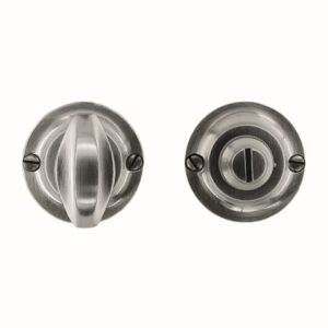 WC garnituur rond retro 43MM CLASSIC INOX LOOK