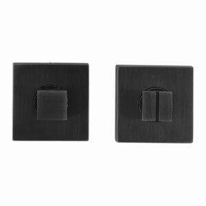 WC garnituur SQUARE 53MM CARBON BLACK