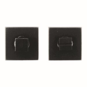 WC garnituur SQUARE 53MM ZWART