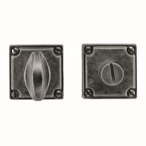 WC garnituur SQUARE RETRO 44MM OLD SILVER