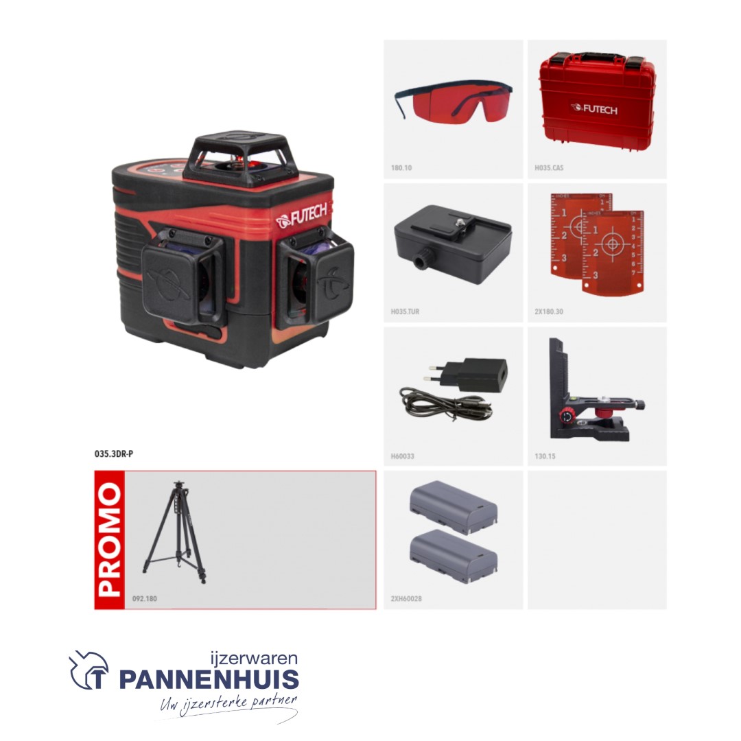 Futech MC3D Compact Rood (koffer met toestel) - Afbeelding 2