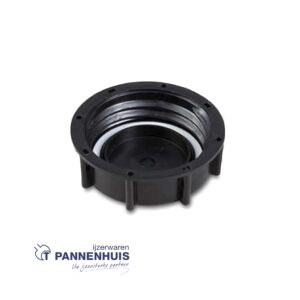IBC adapter s60x6 (nw50) deksel - met pe dichting (020 - Black)