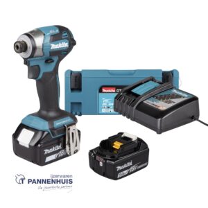 Makita DTD173RTJ Slagschroevendraaier LXT® 2x5 Ah accu +lader + Macpak