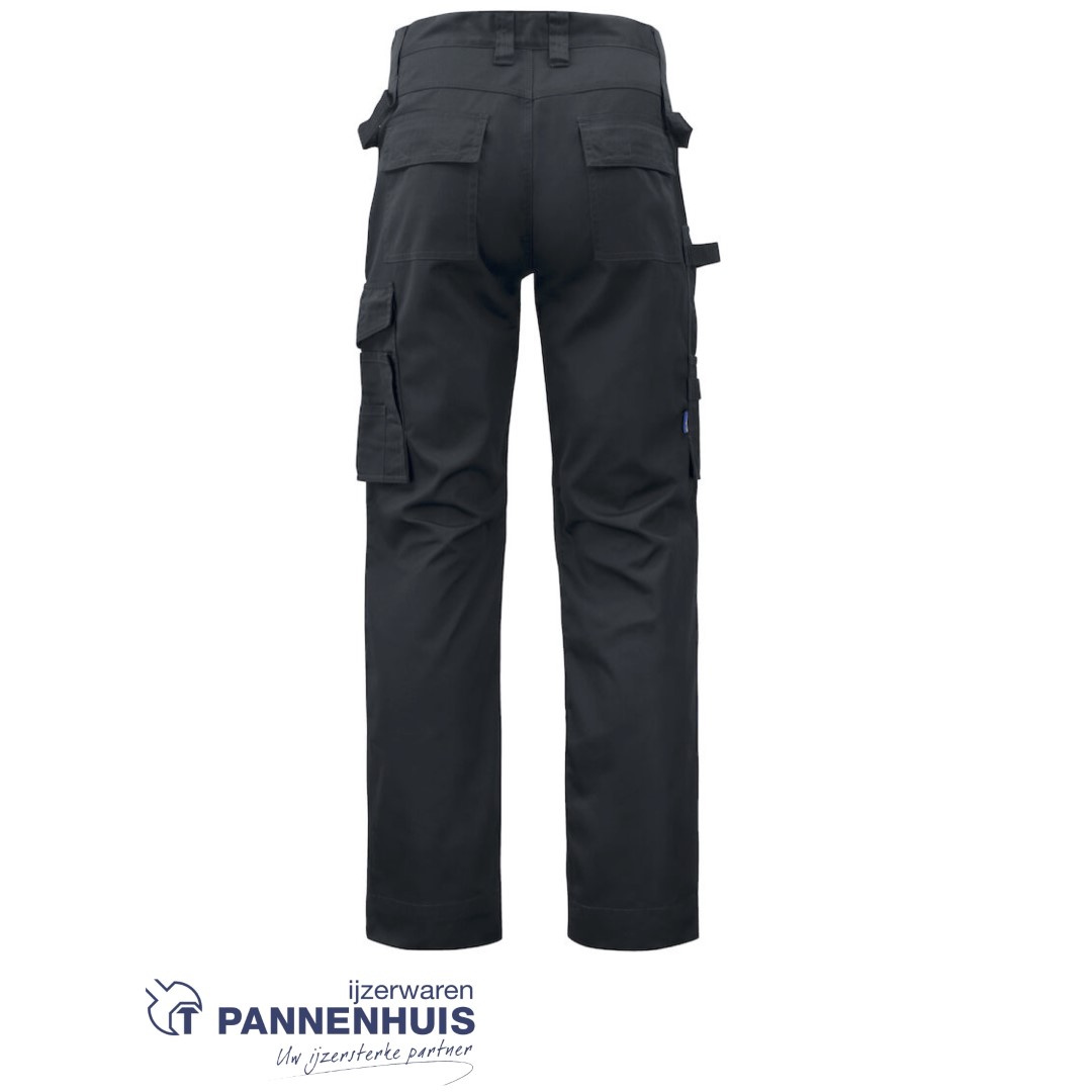 PROJOB 5532 BROEK MET KNIEZAKKEN Zwart - Afbeelding 2