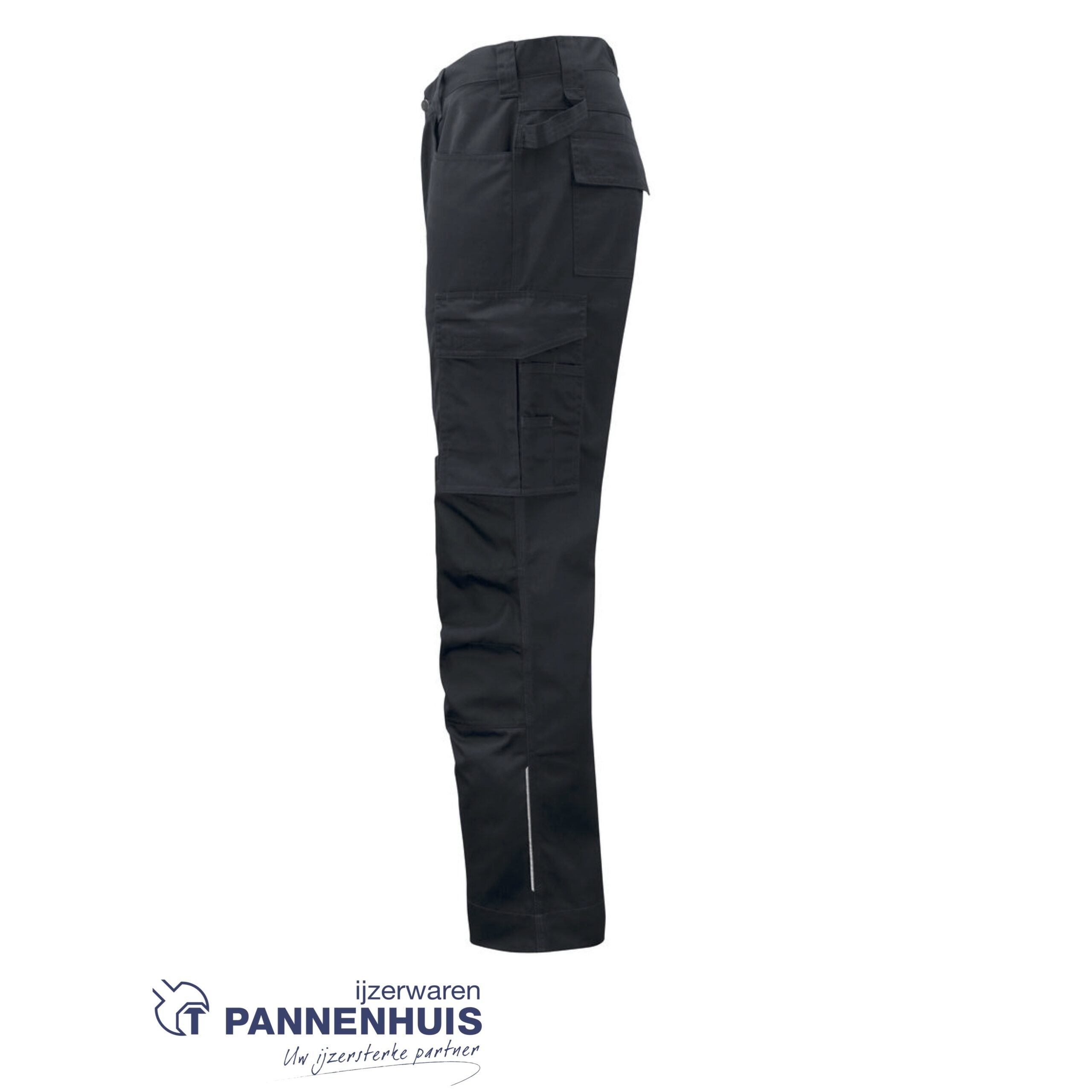 PROJOB 5532 BROEK MET KNIEZAKKEN Zwart - Afbeelding 3