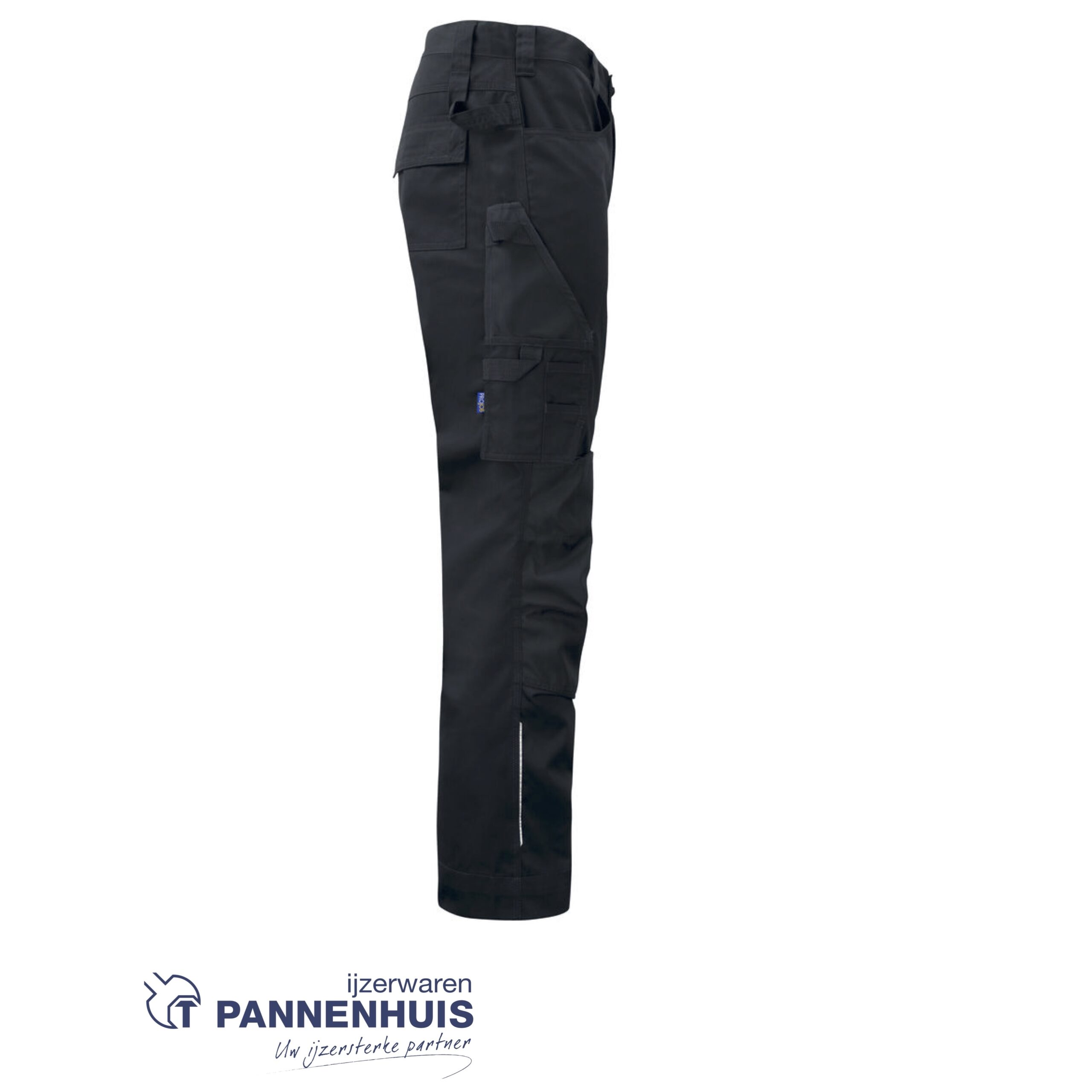 PROJOB 5532 BROEK MET KNIEZAKKEN Zwart - Afbeelding 4