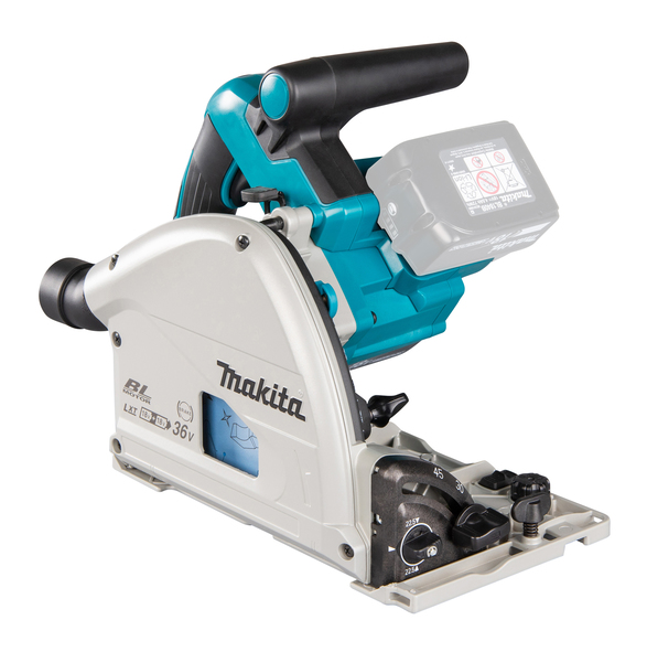 Makita DSP600ZJ Invalzaag LXT 18 V x2 - 2500 - 6300 min⁻¹ - 165 mm - Afbeelding 2