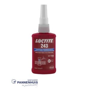 LOCTITE 243 BO50ML schroefdraadborging met medium sterkte