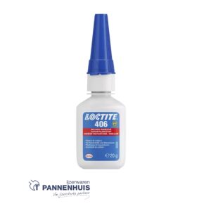 LOCTITE 406 BO20G Snellijm kunststoffen en rubbers, EPDM