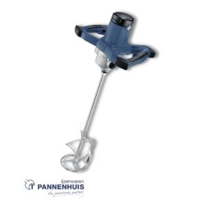 Levelit MIX 1800-force Elektrische mixer 1800 W met M14-aansluiting (incl. opbergkoffer + spiraal mengstaaf Ø160 × 600 mm + mortelgarde Ø140 × 600 mm)