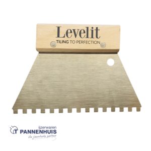Levelit RVS lijmkam 180 mm (4 x 4)