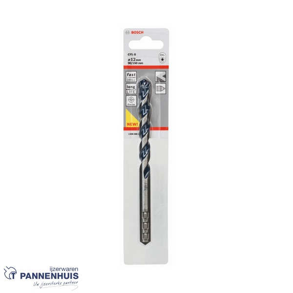 Bosch Betonboor CYL-5, 12 x 90 x 150 mm - Afbeelding 2