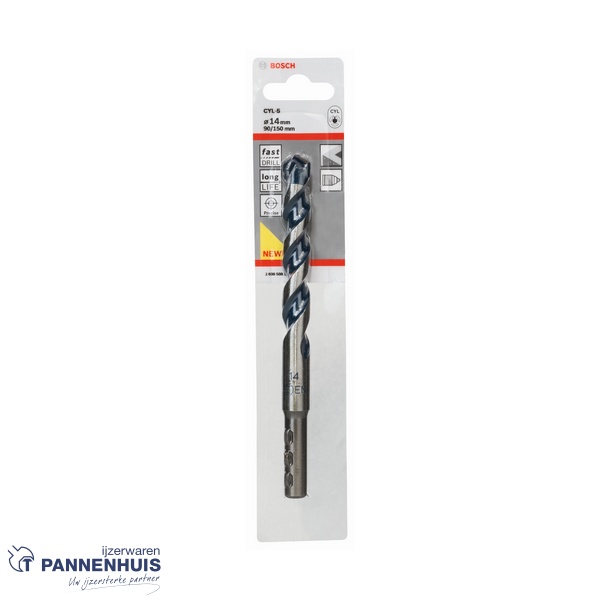 Bosch Betonboor CYL-5, 14 x 90 x 150 mm - Afbeelding 2
