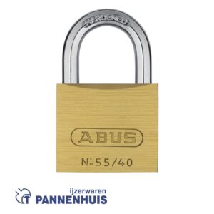 Abus Messing hangslot 55/40 KD (doos)