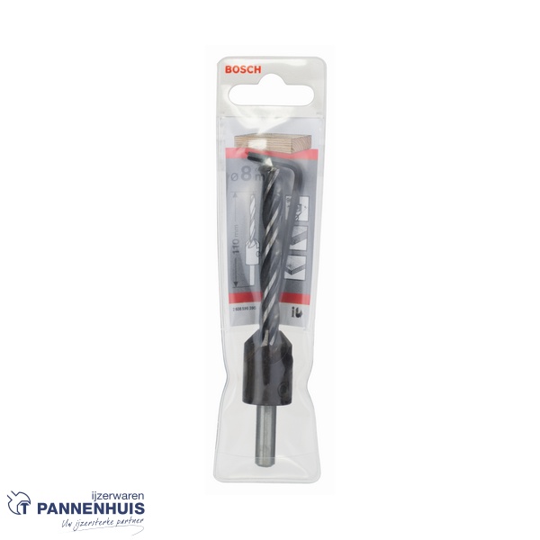 Bosch Houtspiraalboor + Verzinkboor 8x65x110 - Afbeelding 2