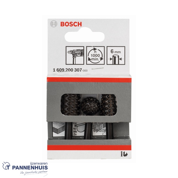 Bosch Houtraspensets 3-delig - Afbeelding 2