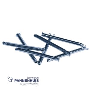 Ivana spanhuls verzinkt blauw TX-25 8.0x110 100 stuks
