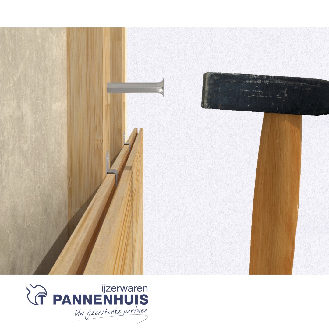 Ivana spanhuls verzinkt blauw TX-25 8.0x110 100 stuks - Afbeelding 2