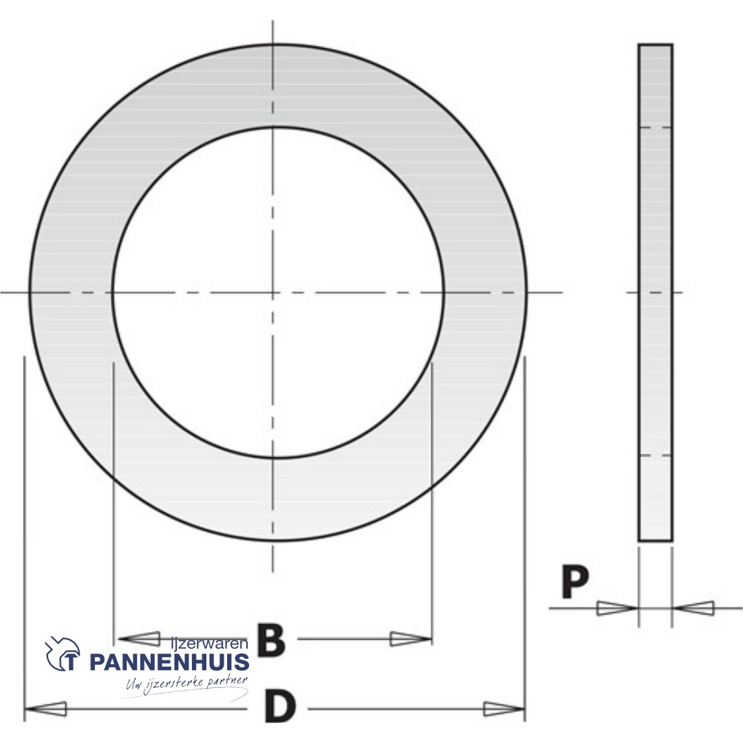 CMT Reductiering voor zaagblad D=20x12,7x1,2mm