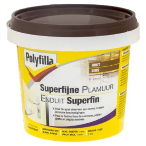 Polyfilla Superfijne Plamuur 500 Gr. (hout)