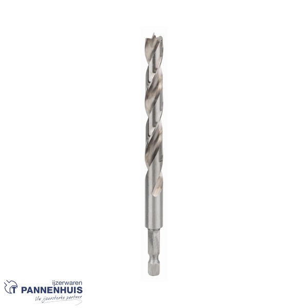 Bosch Houtspiraalboor 1/4" zeskant 10 x 87 x 133 mm