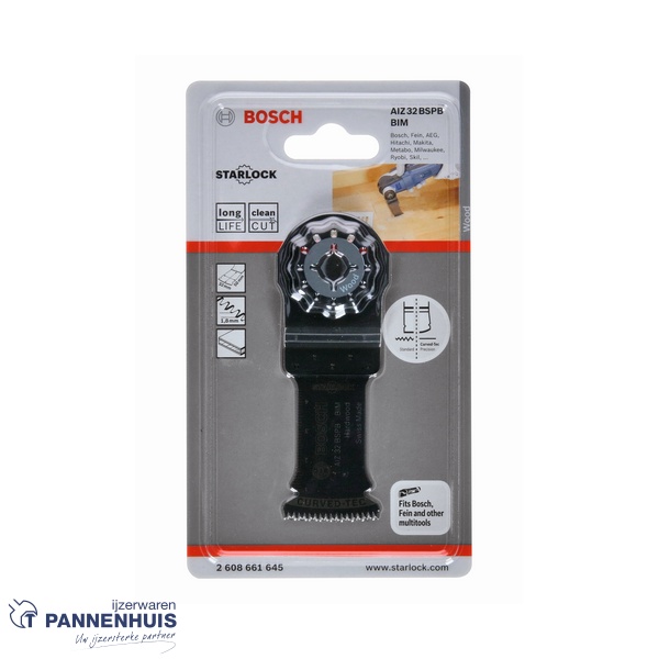 Bosch Starlock AIZ 32 BSPB BIM Hardhout 32x50 - Afbeelding 2