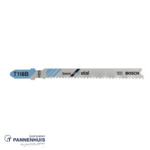 Bosch Decoupeerzaagblad T118 B basic thick metal