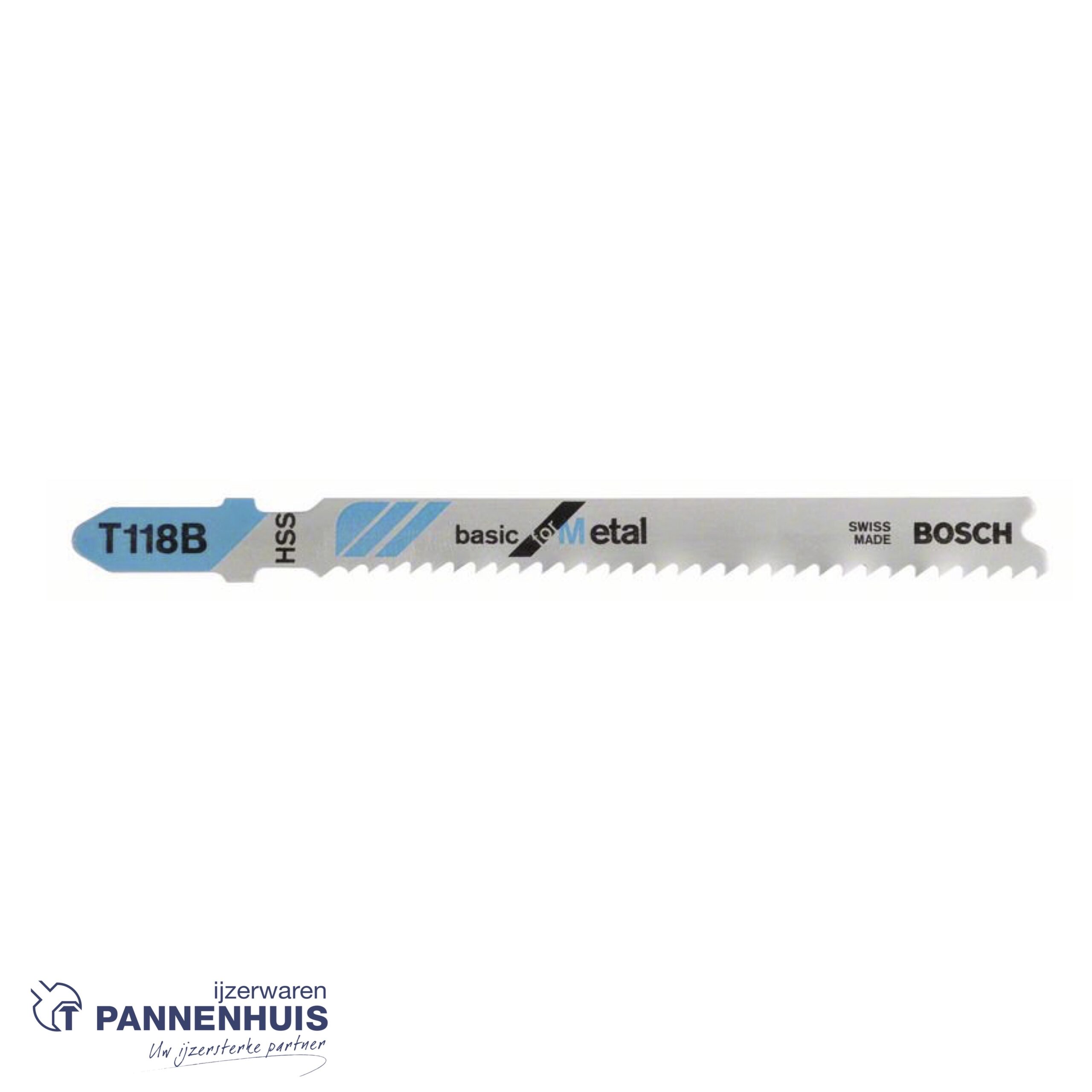 Bosch Decoupeerzaagblad T118 B basic thick metal