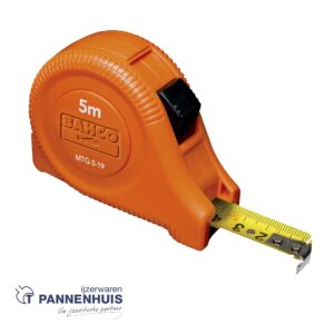 Bahco Rolbandmaat klasse II breedte 19 mm 5 m
