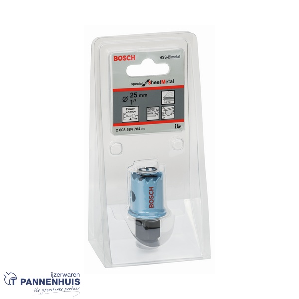 Bosch PRO Sheet Metal PC Plus gatzaag, 25 mm - Afbeelding 2