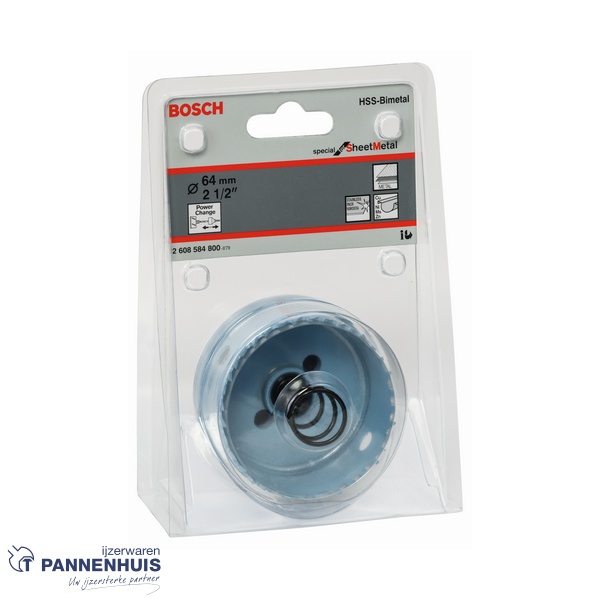 Bosch PRO Sheet Metal PC Plus gatzaag, 64 mm - Afbeelding 2