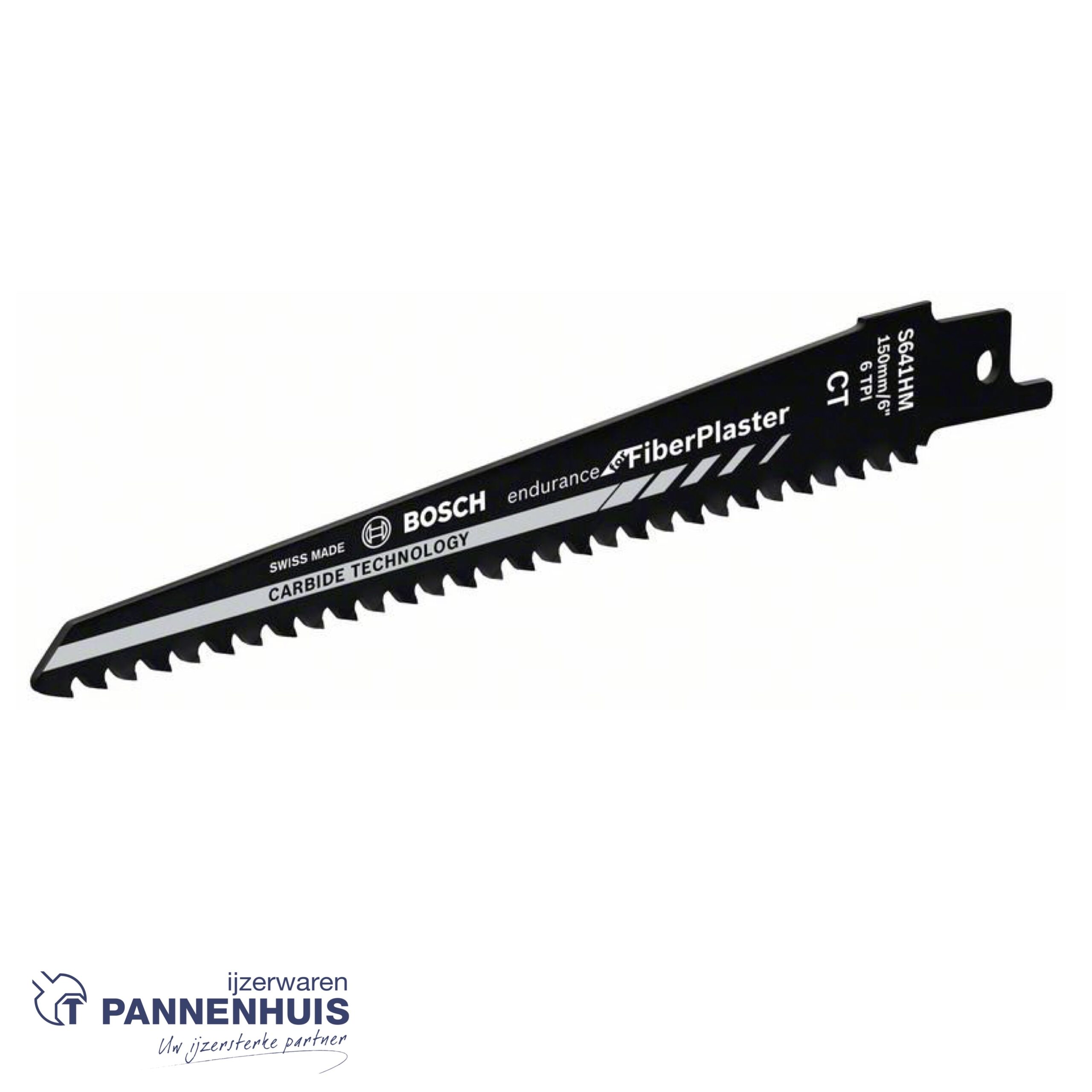 Bosch Reciprozaagblad Fiber Plaster S 641 HM reciprozaagblad 1 stuk
