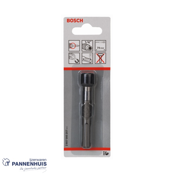 Bosch universele bithouder SDS Quick Release 1/4" 79 x 11 mm - Afbeelding 2