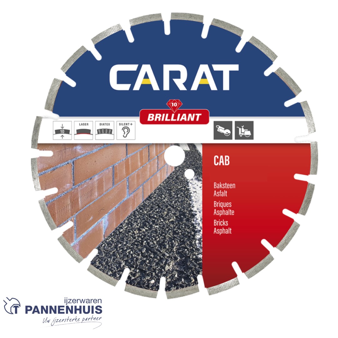Carat CA Premium 400x20 baksteen en asfalt