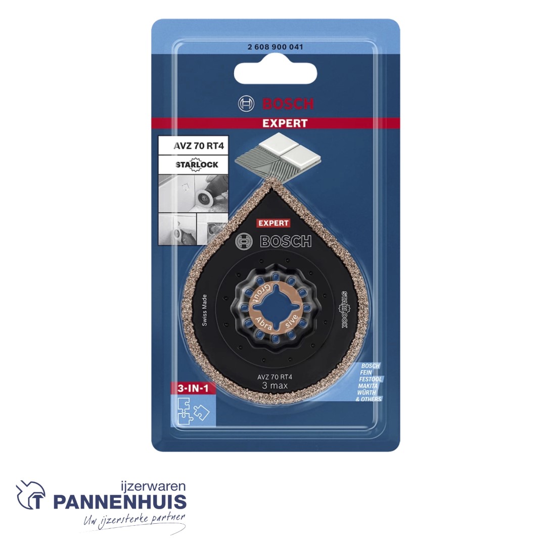 Bosch Starlock Carbide 3 max Voeg en schuuren AVZ70RT4 - Afbeelding 2