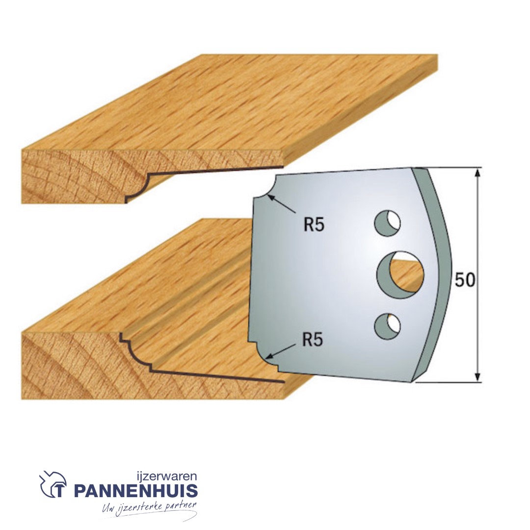 CMT Profielmessen I=50x4mm 2 stuks nr.579