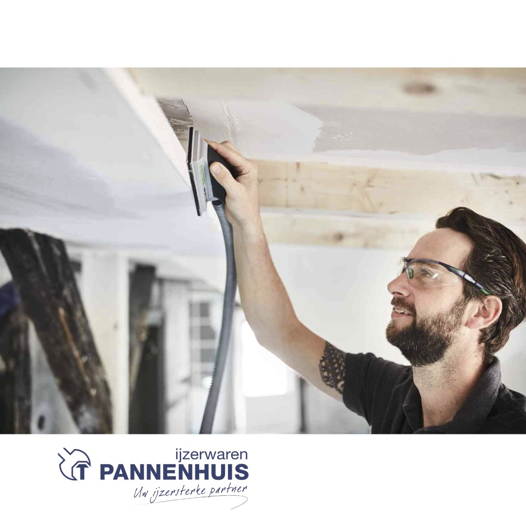 Festool Handschuurblok HSK-A 80x130 met stofafzuiging - Afbeelding 3
