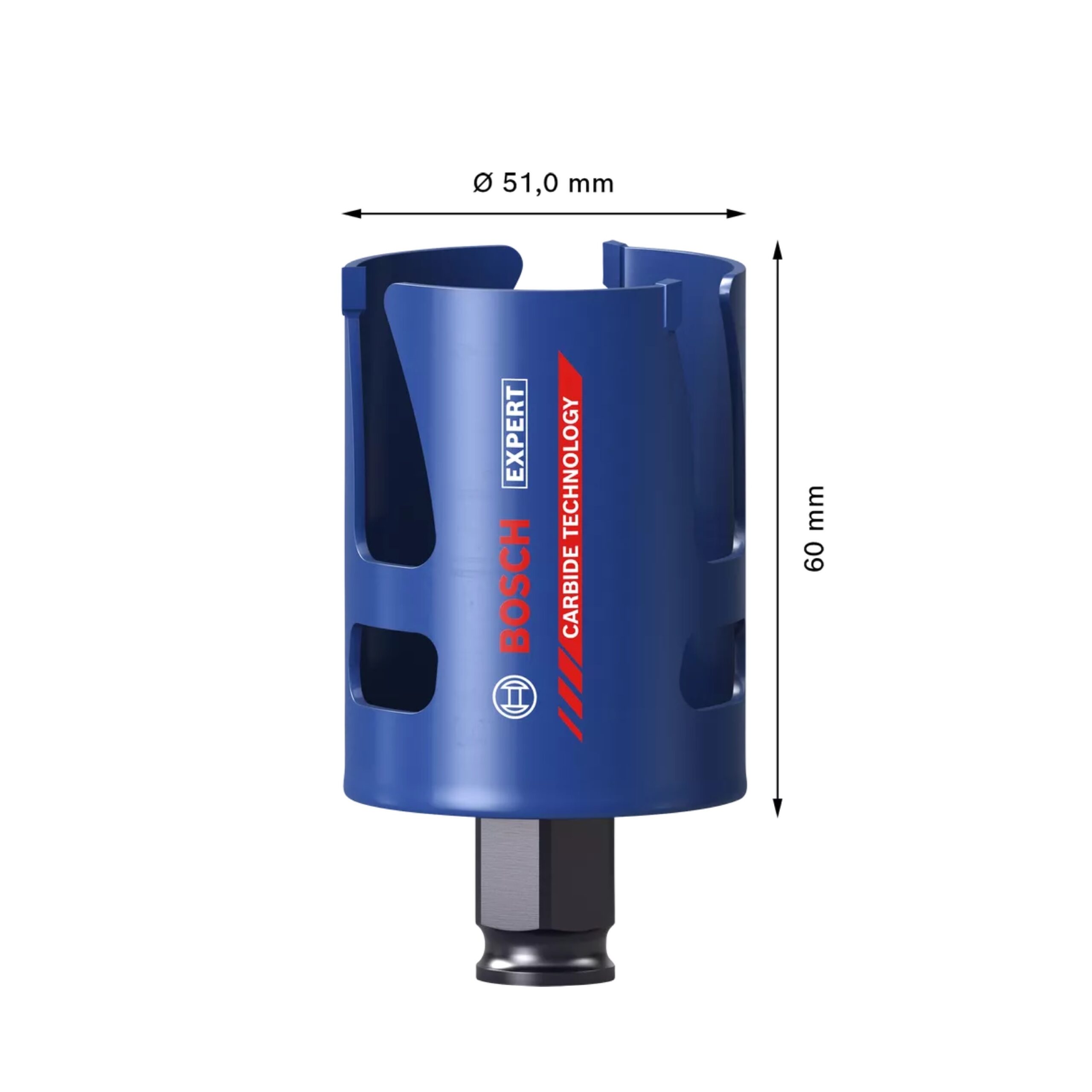 Bosch P-C gatzaag Construction Material 51mm - Afbeelding 3