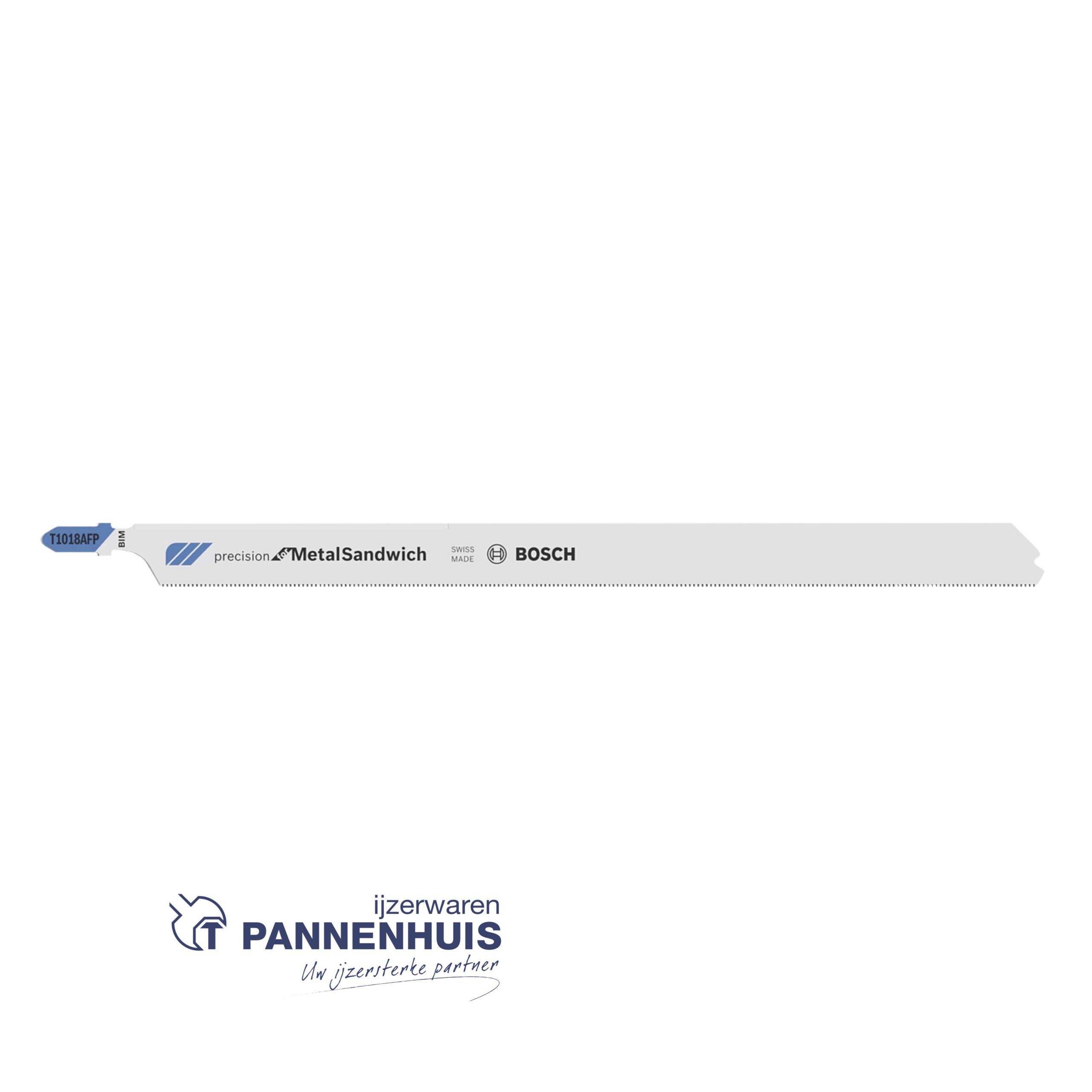 Bosch Decoupeerzaagblad T1018 AFP Precision for Metal-Sandwich 3x