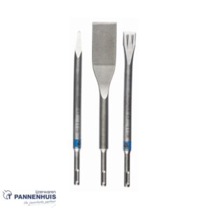 Bosch 3-delige beitelset SDS-Plus 250, 250x20mm, 260 x 40 mm