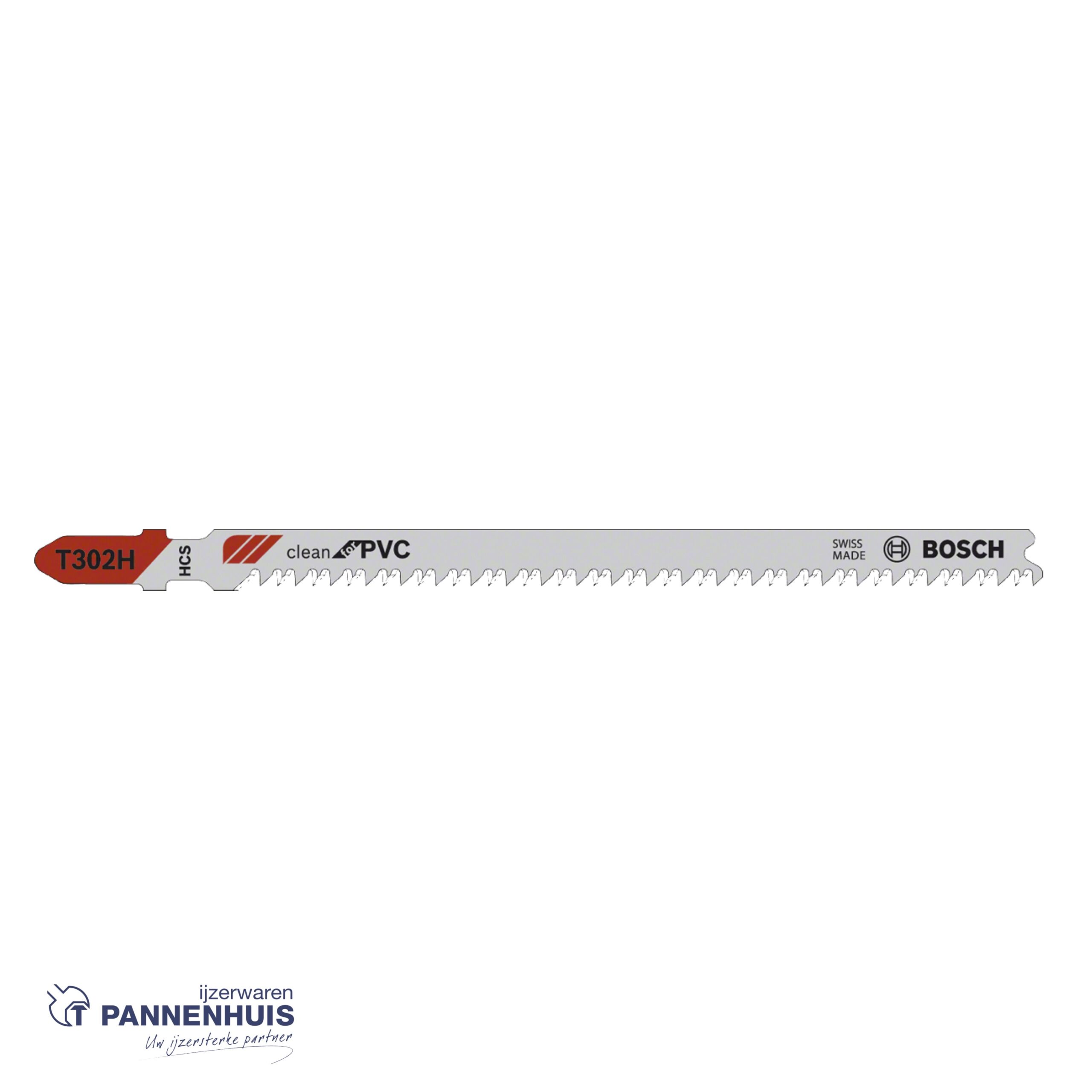 Bosch Decoupeerzaagblad T302 H Clean for PVC 5x - Afbeelding 2