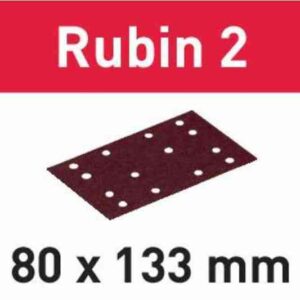 Festool Schuurpapier Rubin 2 STF 80X133 P 80 RU2/50