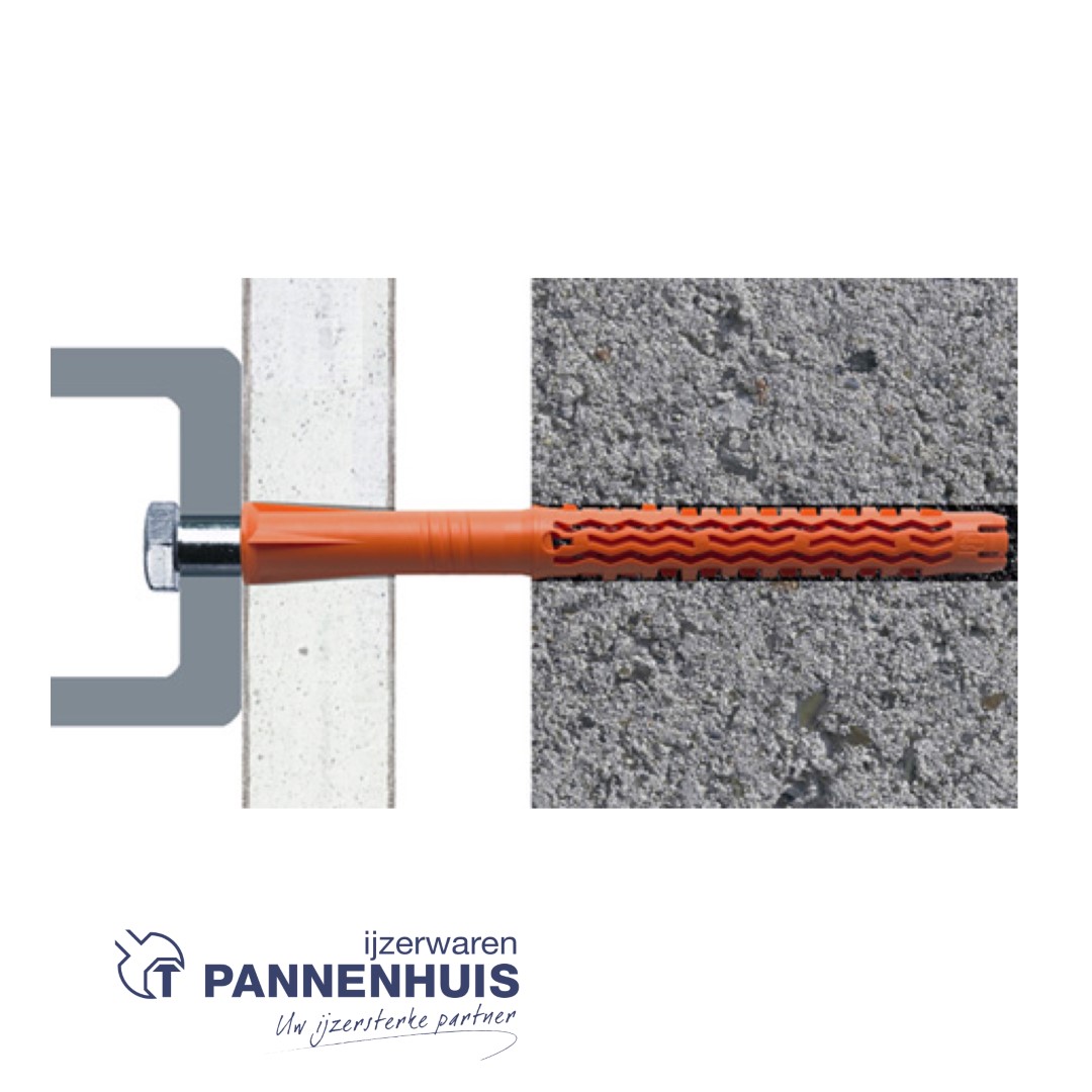 Mungo Universele gevelplug MQL-ST Ø 10 x 120 mm T40 (50 st) - Afbeelding 3