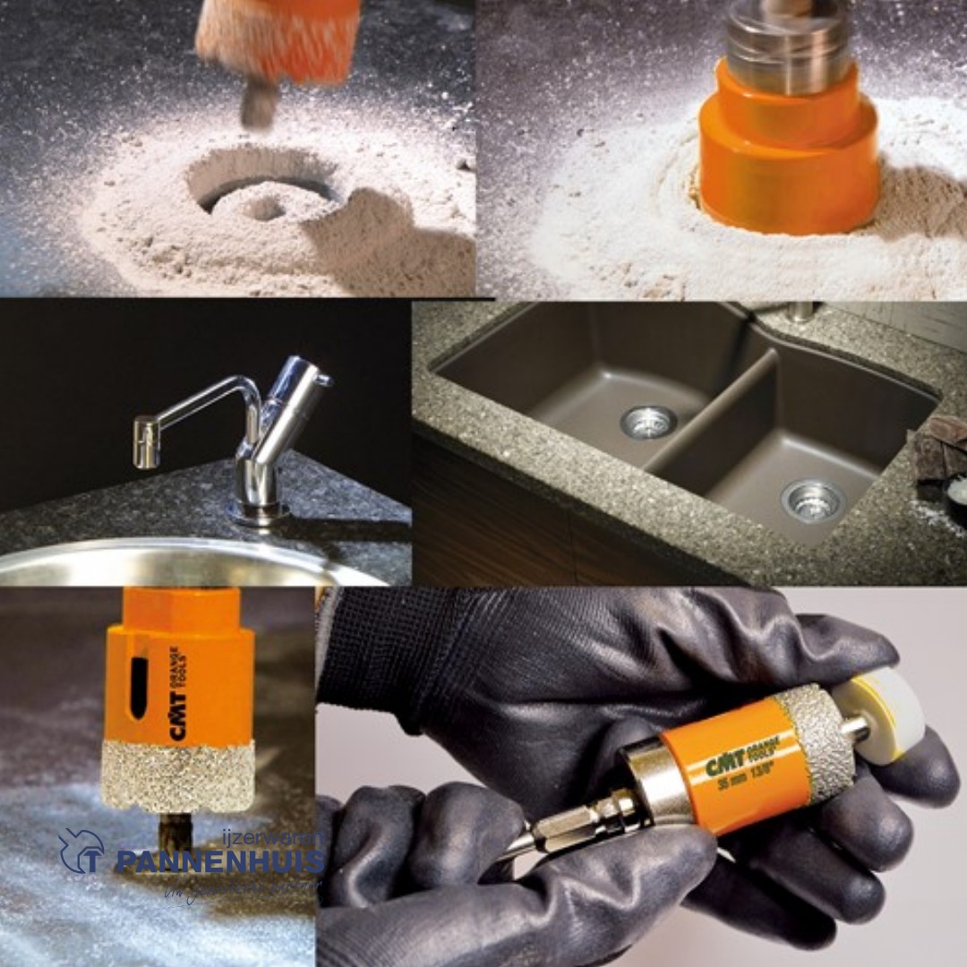 CMT Gatzaag voor extreem harde materialen D= 16mm - Afbeelding 2
