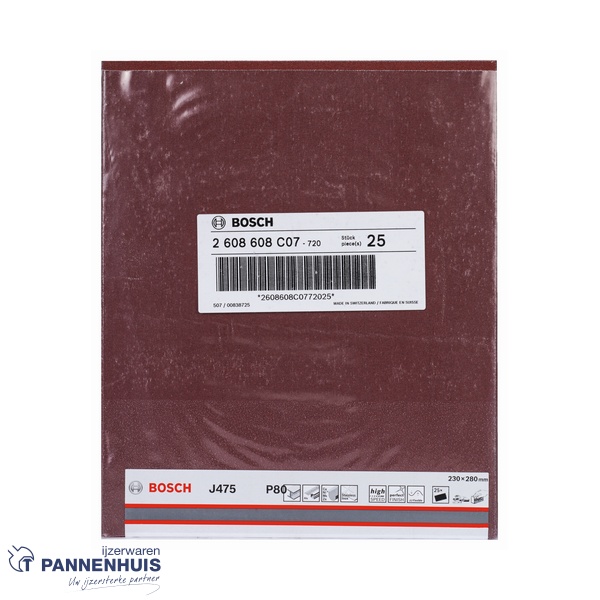 Bosch Schuurvel J475 Best for Metal 230 x 280 mm P 80 - Afbeelding 2