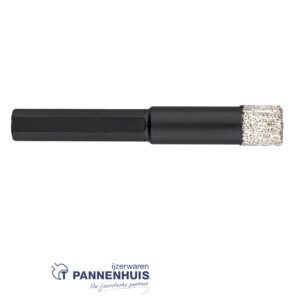 IVANA Diamanttegelboor 6-kant 5,0 mm (zwart)